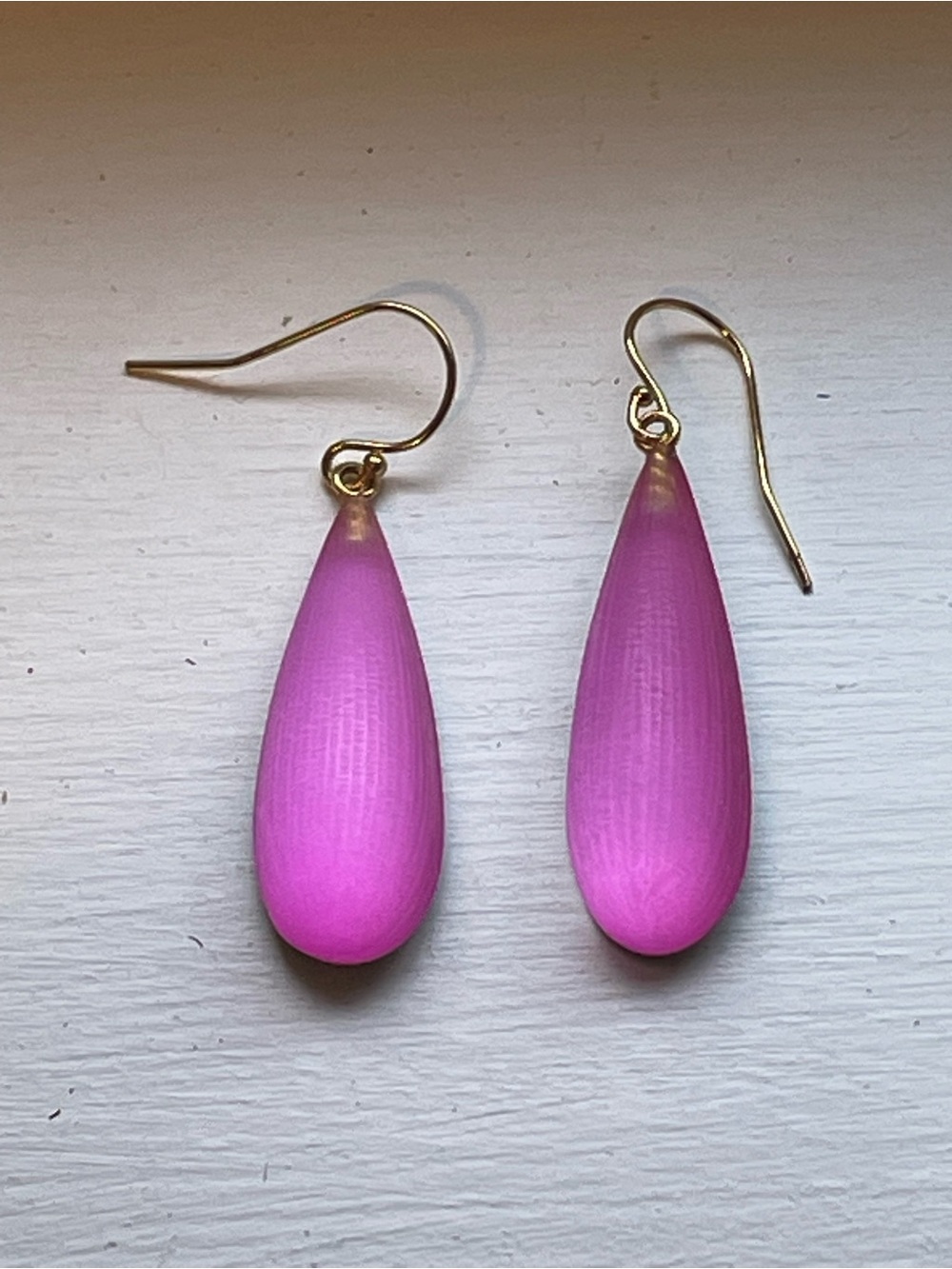 Alexis Bittar pink Teardrop Earrings - Lightweight Women’s Jewelry